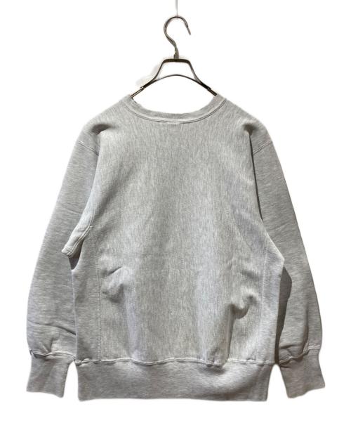 Champion REVERSE WEAVE（チャンピオン リバース ウィーブ）Champion REVERSE WEAVE (チャンピオン リバース ウィーブ) カレッジスウェット グレー サイズ:Ｌの古着・服飾アイテム