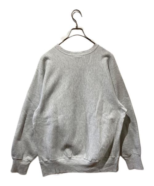 Champion REVERSE WEAVE（チャンピオン リバース ウィーブ）Champion REVERSE WEAVE (チャンピオン リバース ウィーブ) ロゴスウェット グレー サイズ:XLの古着・服飾アイテム