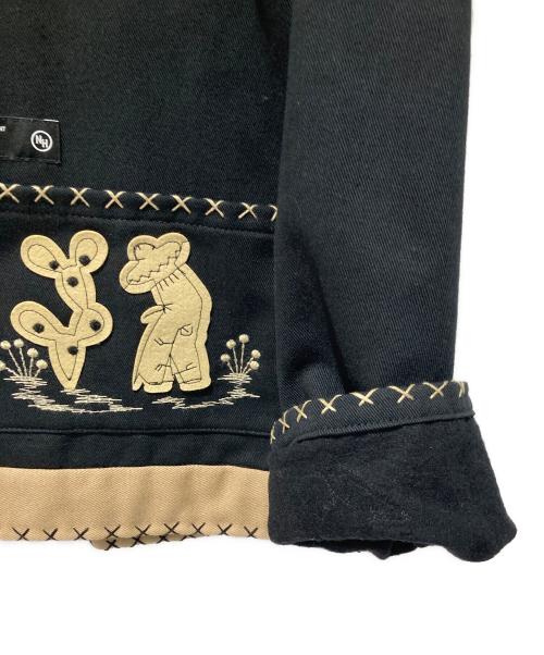 NEIGHBORHOOD（ネイバーフッド）NEIGHBORHOOD (ネイバーフッド) MEXICAN SOUVENIR JACKET ブラック サイズ:Ｌの古着・服飾アイテム