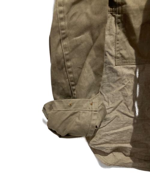 NIGEL CABOURN（ナイジェルケーボン）NIGEL CABOURN (ナイジェルケーボン) ミリタリーシャツ ベージュ サイズ:50の古着・服飾アイテム