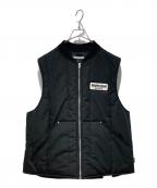 NEIGHBORHOODネイバーフッド）の古着「PADDED WORK VEST」｜ブラック
