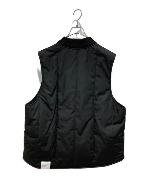NEIGHBORHOOD（ネイバーフッド）NEIGHBORHOOD (ネイバーフッド) PADDED WORK VEST ブラック サイズ:Ｌの古着・服飾アイテム
