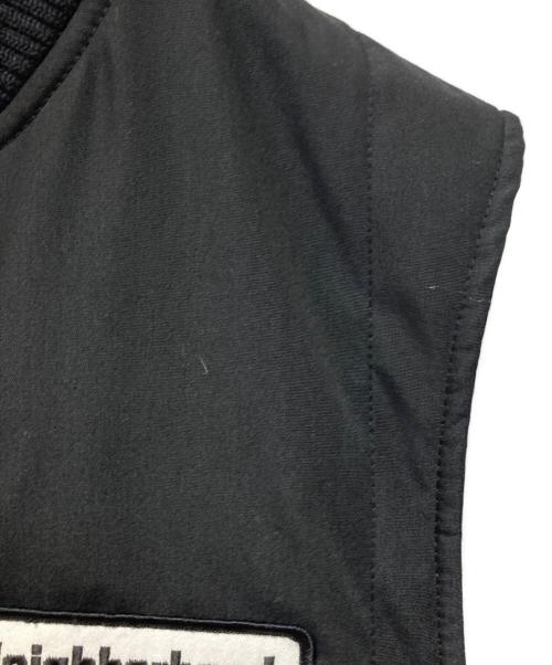 NEIGHBORHOOD（ネイバーフッド）NEIGHBORHOOD (ネイバーフッド) PADDED WORK VEST ブラック サイズ:Ｌの古着・服飾アイテム