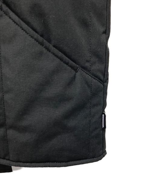 NEIGHBORHOOD（ネイバーフッド）NEIGHBORHOOD (ネイバーフッド) PADDED WORK VEST ブラック サイズ:Ｌの古着・服飾アイテム