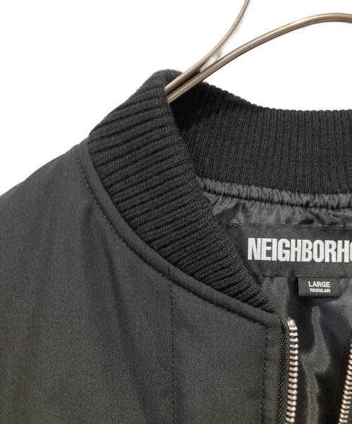 NEIGHBORHOOD（ネイバーフッド）NEIGHBORHOOD (ネイバーフッド) PADDED WORK VEST ブラック サイズ:Ｌの古着・服飾アイテム