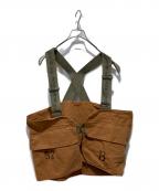 OLD CROWオールドクロウ）の古着「TOOL VEST」｜ブラウン