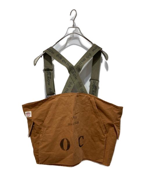 OLD CROW（オールドクロウ）OLD CROW (オールドクロウ) TOOL VEST ブラウン サイズ:表記無しの古着・服飾アイテム