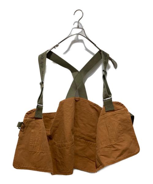 OLD CROW（オールドクロウ）OLD CROW (オールドクロウ) TOOL VEST ブラウン サイズ:表記無しの古着・服飾アイテム