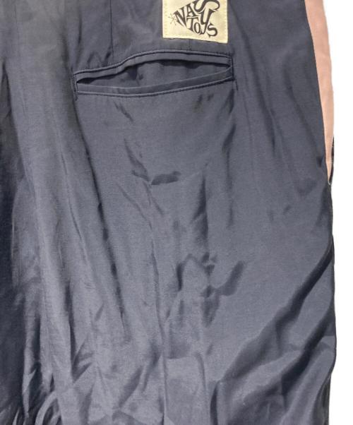 NASTOYS（ナストナイズ）NASTOYS (ナストナイズ) GabardineSlacks ネイビー サイズ:Ｌの古着・服飾アイテム