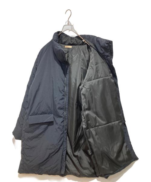 LAMOND（ラモンド）LAMOND (ラモンド) LIGHT SHELL STAND DOWN COAT ネイビー サイズ:4の古着・服飾アイテム