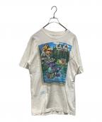 LIQUID BLUEリキッドブルー）の古着「プリントTシャツ」｜ホワイト