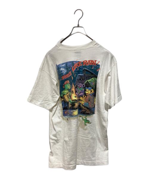LIQUID BLUE（リキッドブルー）LIQUID BLUE (リキッドブルー) プリントTシャツ ホワイト サイズ:Ｌの古着・服飾アイテム