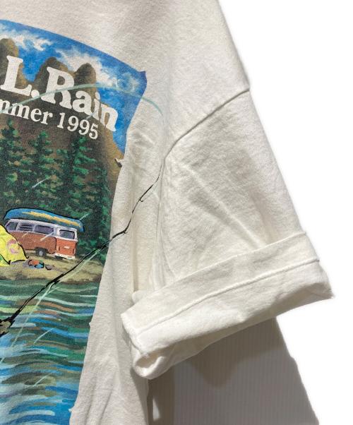 LIQUID BLUE（リキッドブルー）LIQUID BLUE (リキッドブルー) プリントTシャツ ホワイト サイズ:Ｌの古着・服飾アイテム
