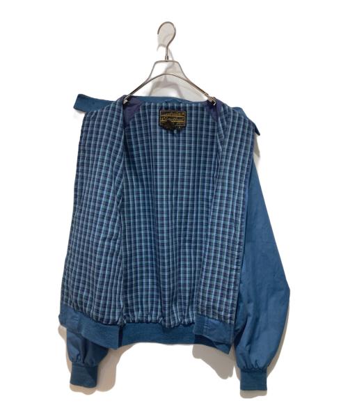 Eddie Bauer（エディーバウアー）Eddie Bauer (エディーバウアー) スイングトップ ブルー サイズ:Ｌの古着・服飾アイテム