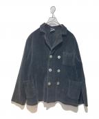EIKOエイコー）の古着「DOUBLE BREASTED JACKET」｜ブラック