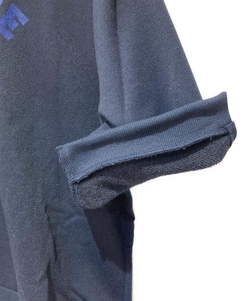 SueUNDERCOVER（スーアンダーカバー）SueUNDERCOVER (スーアンダーカバー) スラッシュレイヤード半袖スウェット ネイビー サイズ:1の古着・服飾アイテム