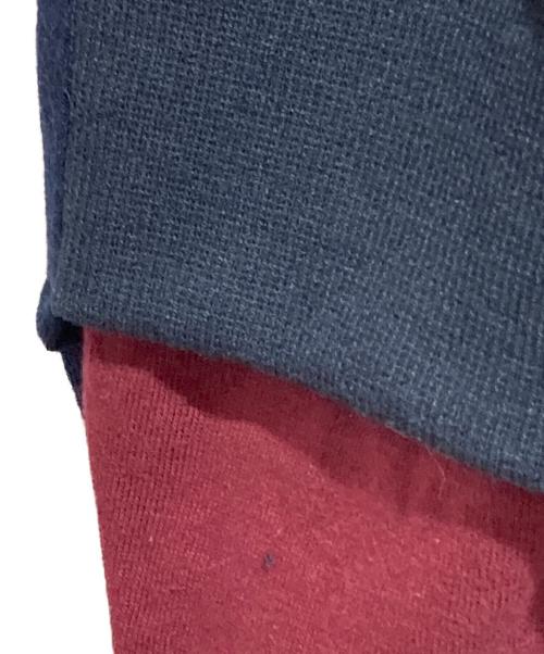 SueUNDERCOVER（スーアンダーカバー）SueUNDERCOVER (スーアンダーカバー) スラッシュレイヤード半袖スウェット ネイビー サイズ:1の古着・服飾アイテム