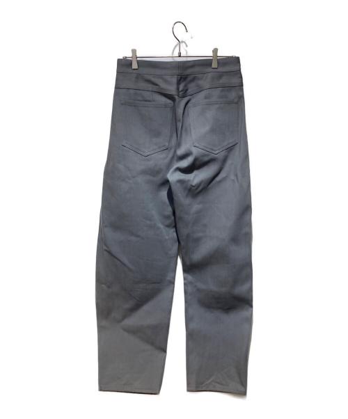 newnow（ニューナウ）newnow (ニューナウ) Deformed Tuck Pants グレー サイズ:Mの古着・服飾アイテム
