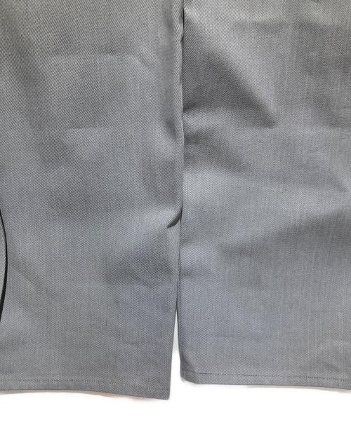 newnow（ニューナウ）newnow (ニューナウ) Deformed Tuck Pants グレー サイズ:Mの古着・服飾アイテム