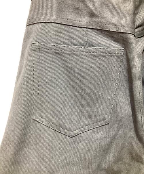 newnow（ニューナウ）newnow (ニューナウ) Deformed Tuck Pants グレー サイズ:Mの古着・服飾アイテム