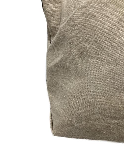 BOTTEGA VENETA（ボッテガベネタ）BOTTEGA VENETA (ボッテガベネタ) トートバッグキャンバス×レザー ブラック×ベージュの古着・服飾アイテム