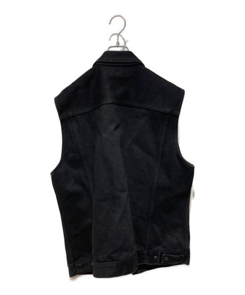 IGNITION（イクニッション）IGNITION (イクニッション) デニムベスト ブラック サイズ:XXLの古着・服飾アイテム