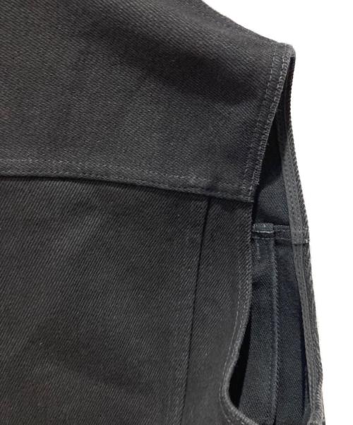 IGNITION（イクニッション）IGNITION (イクニッション) デニムベスト ブラック サイズ:XXLの古着・服飾アイテム