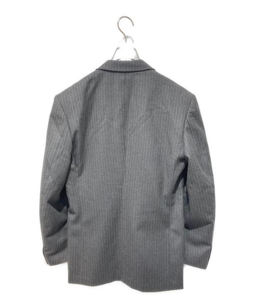 COMME des GARCONS HOMME（コムデギャルソン オム）COMME des GARCONS HOMME (コムデギャルソン オム) テーラードジャケット グレー サイズ:Mの古着・服飾アイテム