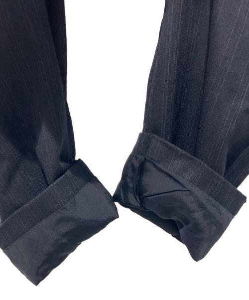 COMME des GARCONS HOMME（コムデギャルソン オム）COMME des GARCONS HOMME (コムデギャルソン オム) ストライプテーラードジャケット ブラック サイズ:Mの古着・服飾アイテム