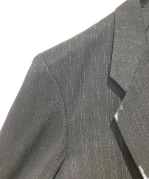 COMME des GARCONS HOMME（コムデギャルソン オム）COMME des GARCONS HOMME (コムデギャルソン オム) ストライプテーラードジャケット ブラック サイズ:Mの古着・服飾アイテム