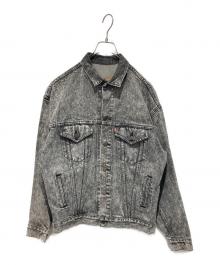 LEVI'S（リーバイス）の古着「57508 BLACK DENIM JACKET」｜グレー