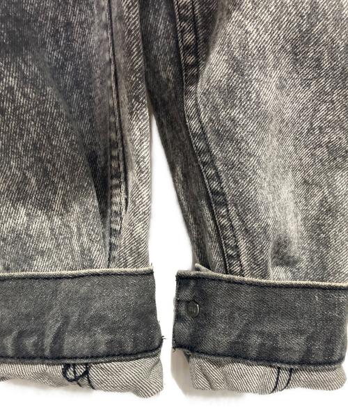 LEVI'S（リーバイス）LEVI'S (リーバイス) 57508 BLACK DENIM JACKET グレー サイズ:XLの古着・服飾アイテム