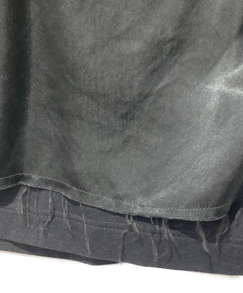 MM6 Maison Margiela（エムエムシックスメゾンマルジェラ）MM6 Maison Margiela (エムエムシックスメゾンマルジェラ) レーヤードワンピース ブラック サイズ:Sの古着・服飾アイテム