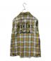 Schott (ショット) ネルシャツ グレー×イエロー サイズ:M：7000円