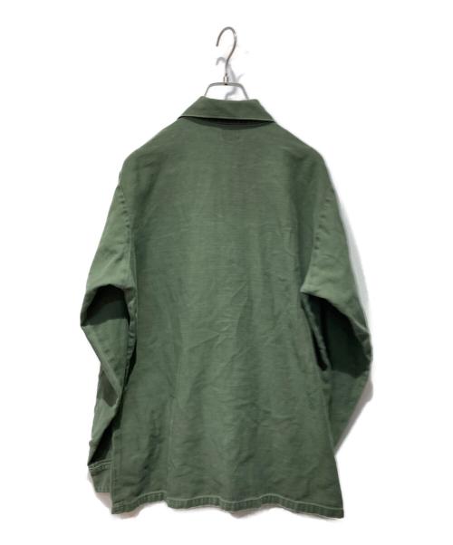 US ARMY（ユーエスアーミー）US ARMY (ユーエスアーミー) ユーティリティーシャツ グリーン サイズ:15　1/2の古着・服飾アイテム