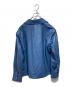 CULLNI (クルニ) Fake Leather  Riders Jacket スカイブルー サイズ:1：22000円
