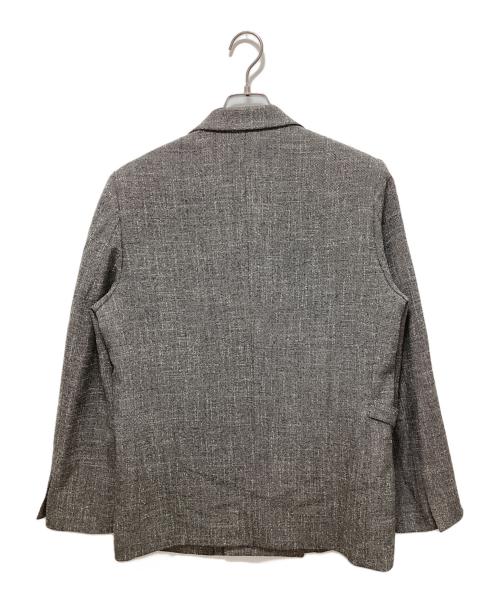 CULLNI（クルニ）CULLNI (クルニ) Slub Tweed Tailored Tie Locken Jacket グレー サイズ:1の古着・服飾アイテム