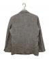 CULLNI (クルニ) Slub Tweed Tailored Tie Locken Jacket グレー サイズ:1：18000円