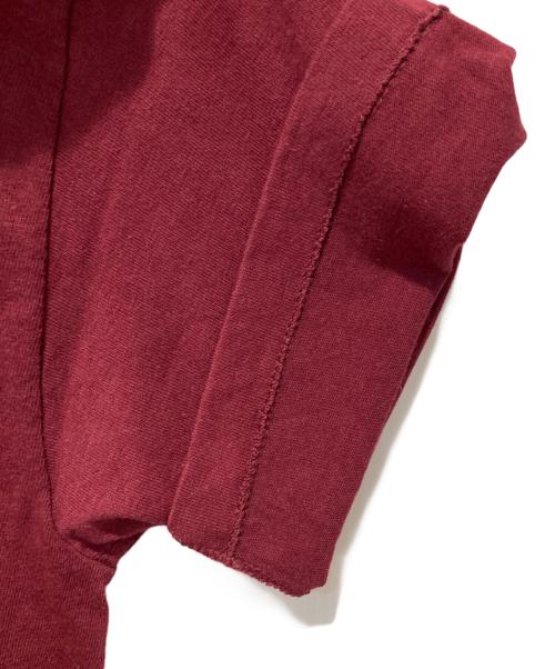 Champion（チャンピオン）Champion (チャンピオン) プリントTシャツ ボルドー サイズ:Ｌの古着・服飾アイテム