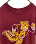 中古・古着 Champion (チャンピオン) プリントTシャツ ボルドー サイズ:Ｌ：8000円