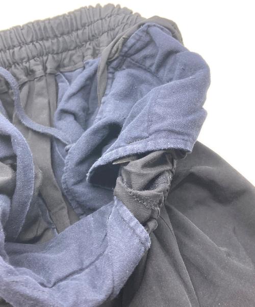 COMME des GARCONS HOMME PLUS（コムデギャルソンオムプリュス）COMME des GARCONS HOMME PLUS (コムデギャルソンオムプリュス) 2タックイージーパンツ ブラック サイズ:Sの古着・服飾アイテム