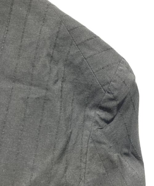 COMME des GARCONS HOMME PLUS（コムデギャルソンオムプリュス）COMME des GARCONS HOMME PLUS (コムデギャルソンオムプリュス) シルク混テーラードジャケット ブラック サイズ:Sの古着・服飾アイテム