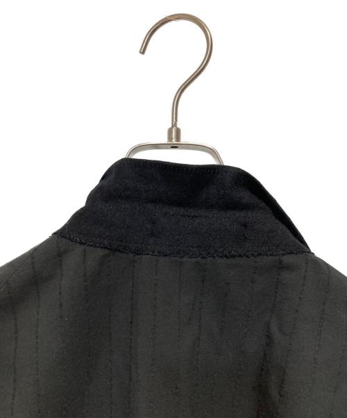 COMME des GARCONS HOMME PLUS（コムデギャルソンオムプリュス）COMME des GARCONS HOMME PLUS (コムデギャルソンオムプリュス) シルク混テーラードジャケット ブラック サイズ:Sの古着・服飾アイテム