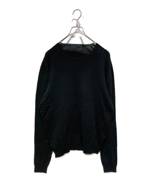 PRADA（プラダ）PRADA (プラダ) ウールニット ブラック サイズ:48の古着・服飾アイテム