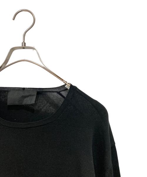 PRADA（プラダ）PRADA (プラダ) ウールニット ブラック サイズ:48の古着・服飾アイテム