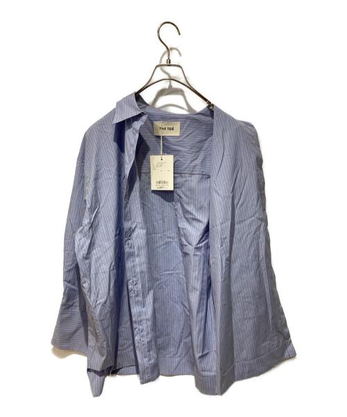 THE TOE（ザ・トゥー）THE TOE (ザ・トゥー) NAXOS BREEZE SHIRT ブルー サイズ:Sの古着・服飾アイテム