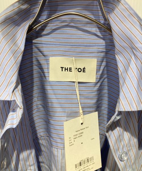 THE TOE（ザ・トゥー）THE TOE (ザ・トゥー) NAXOS BREEZE SHIRT ブルー サイズ:Sの古着・服飾アイテム