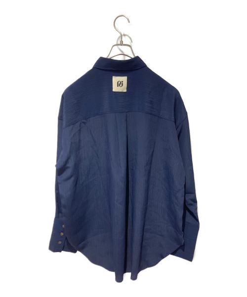 null（ヌル）null (ヌル) ビッグポケットシャツ ネイビー サイズ: Freeの古着・服飾アイテム