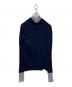KAYLE（ケイル）の古着「COTTON SILK LAYERED TURTLE TOP」｜ネイビー