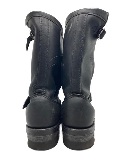 CHIPPEWA（チペワ）CHIPPEWA (チペワ) エンジニアブーツ ブラック サイズ:7　1/2の古着・服飾アイテム